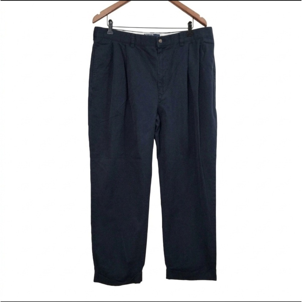 Vtg Polo Ralph Lauren Hammond Pants Mens 38x30 (Fits Like 37x30) Pleated Chino